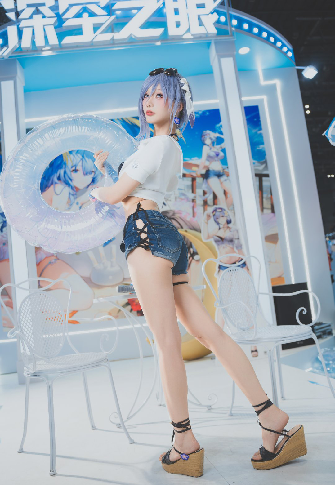 《深空之眼》月神泳装cosplay-cos扮之狐狸-二次元游戏知识平台