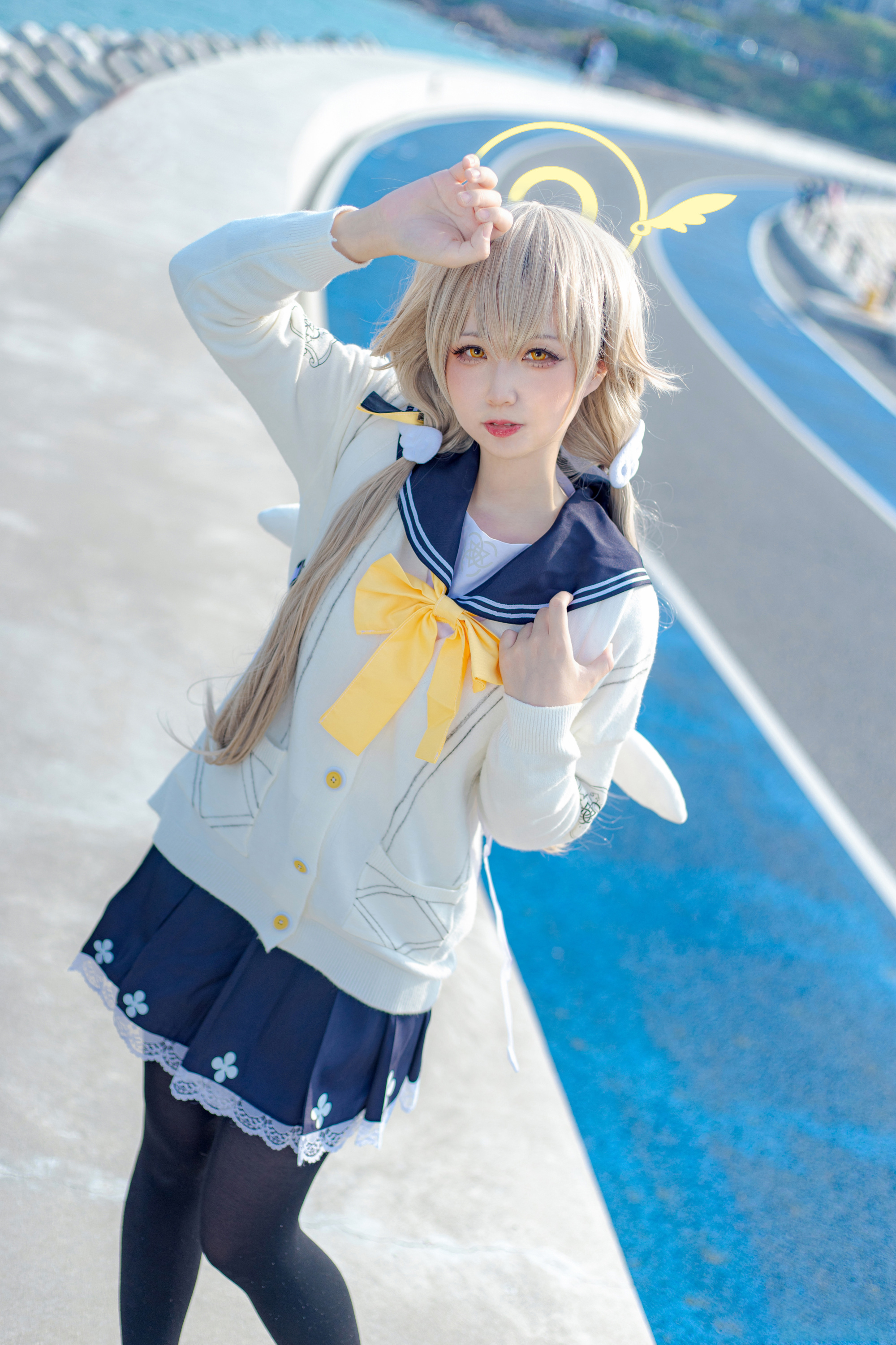 《蔚蓝档案》阿慈谷日富美cosplay-cos扮之狐狸-二次元游戏知识平台