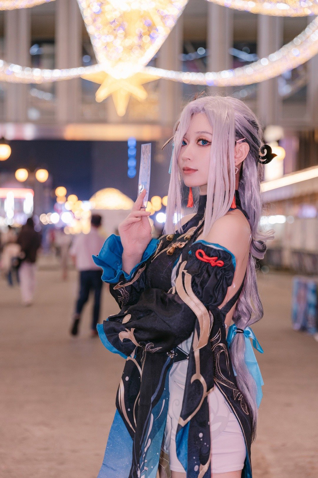 《原神》申鹤cosplay-cos扮之狐狸-二次元游戏知识平台