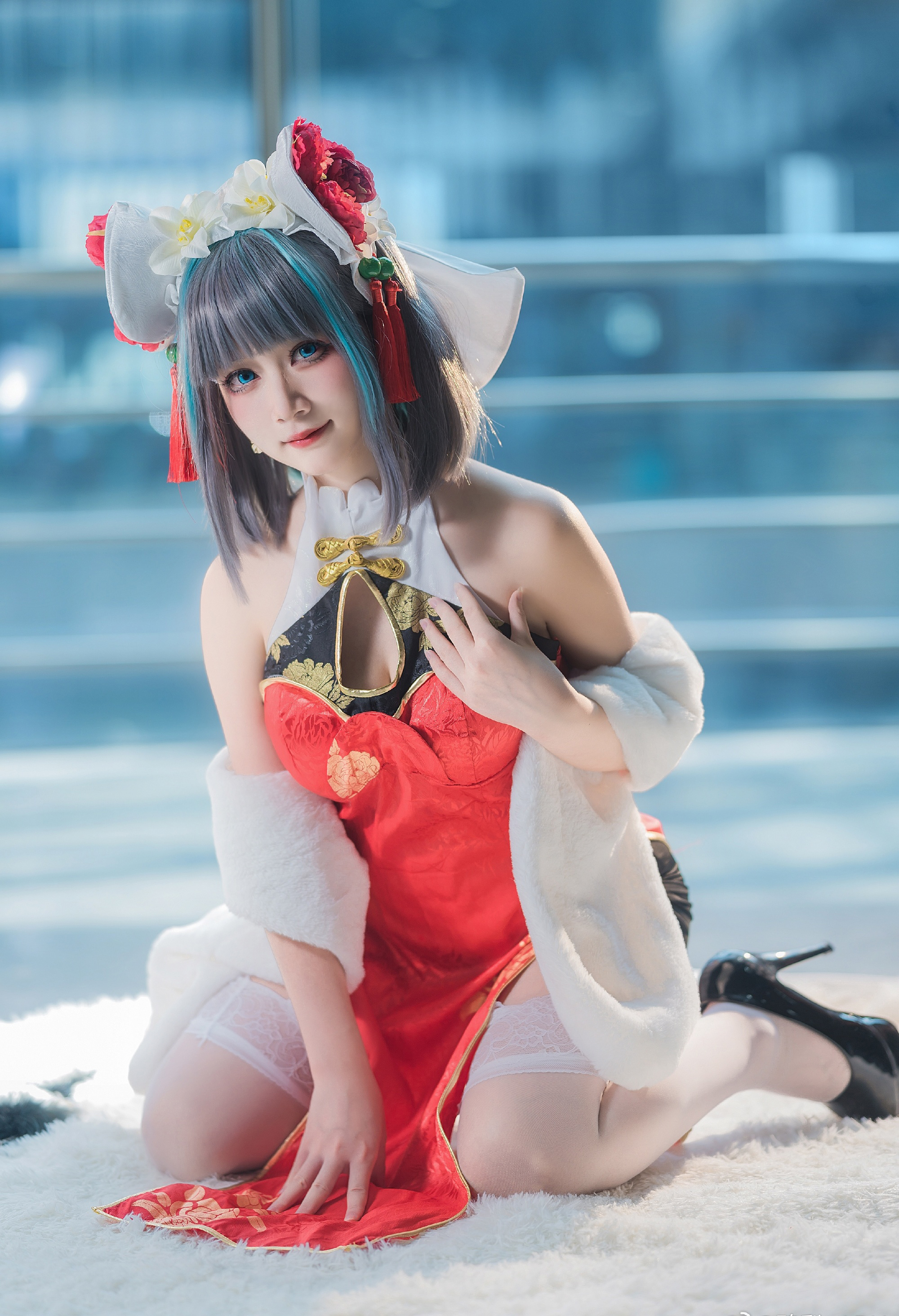 《碧蓝航线》柴郡cosplay-cos扮之狐狸-二次元游戏知识平台