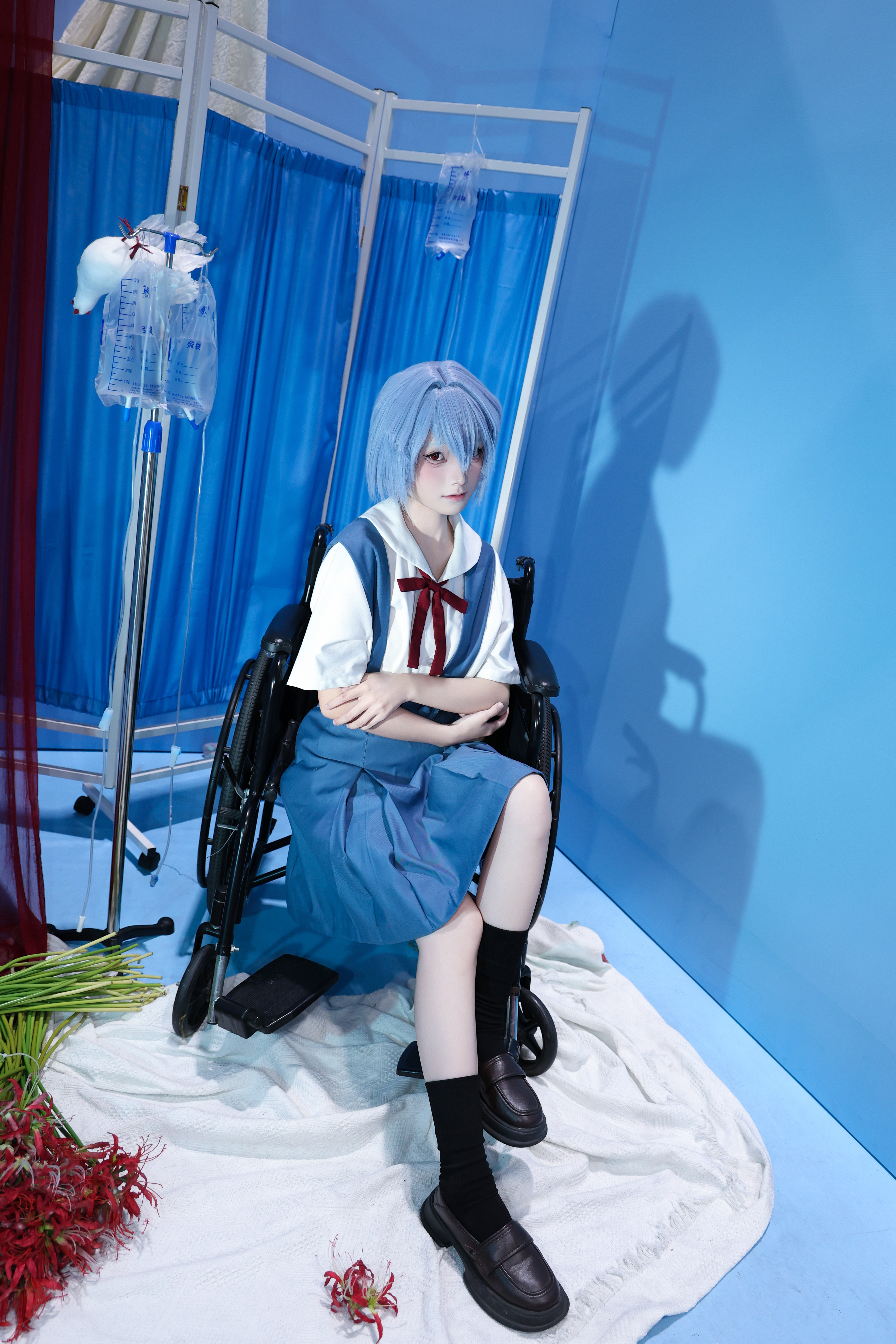 《新世纪福音战士》凌波丽cosplay-cos扮之狐狸