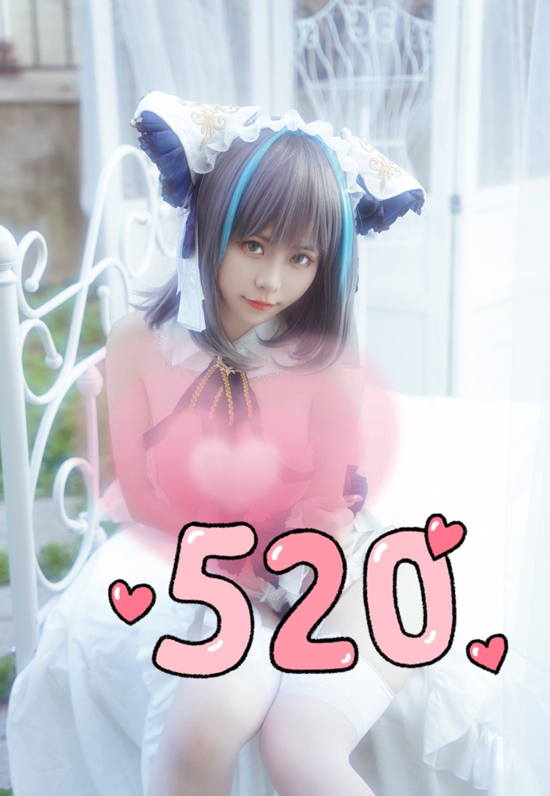 《碧蓝航线》柴郡cosplay-cos扮之狐狸