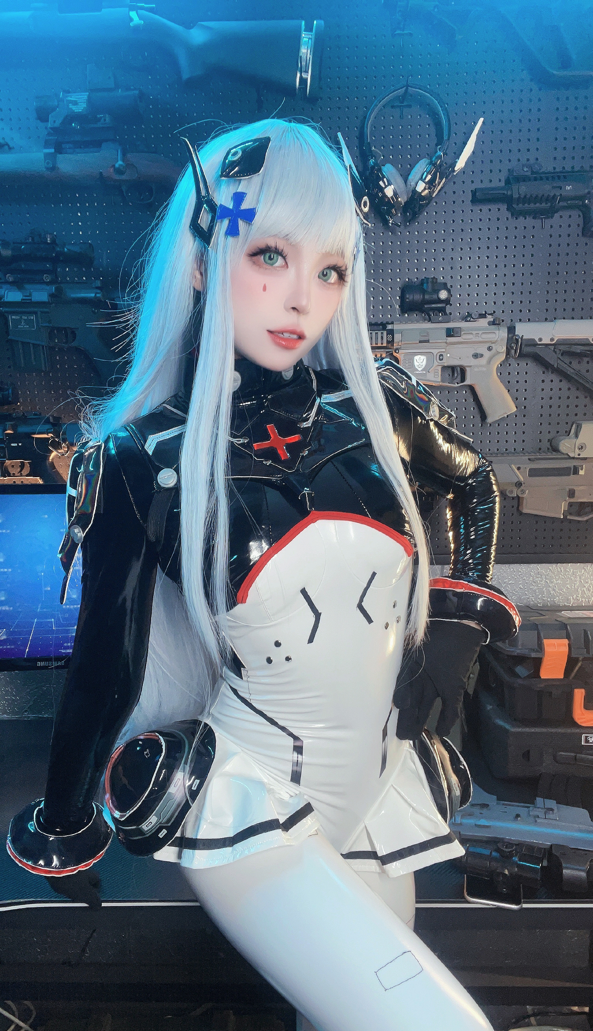 《少女前线2》HK416-子夜福音cosplay-cos扮之狐狸-二次元游戏知识平台