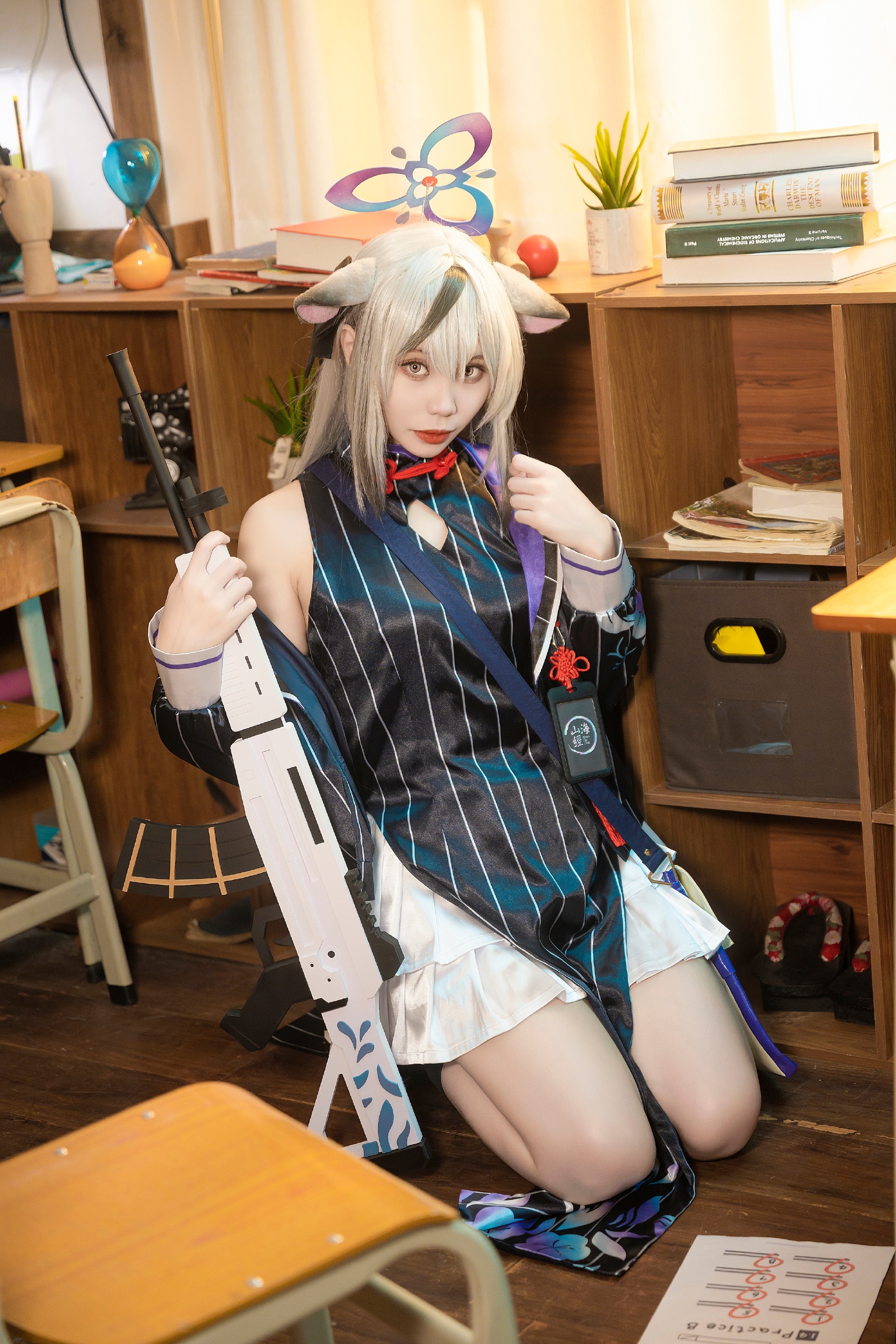 《蔚蓝档案》春原心奈cosplay-cos扮之狐狸