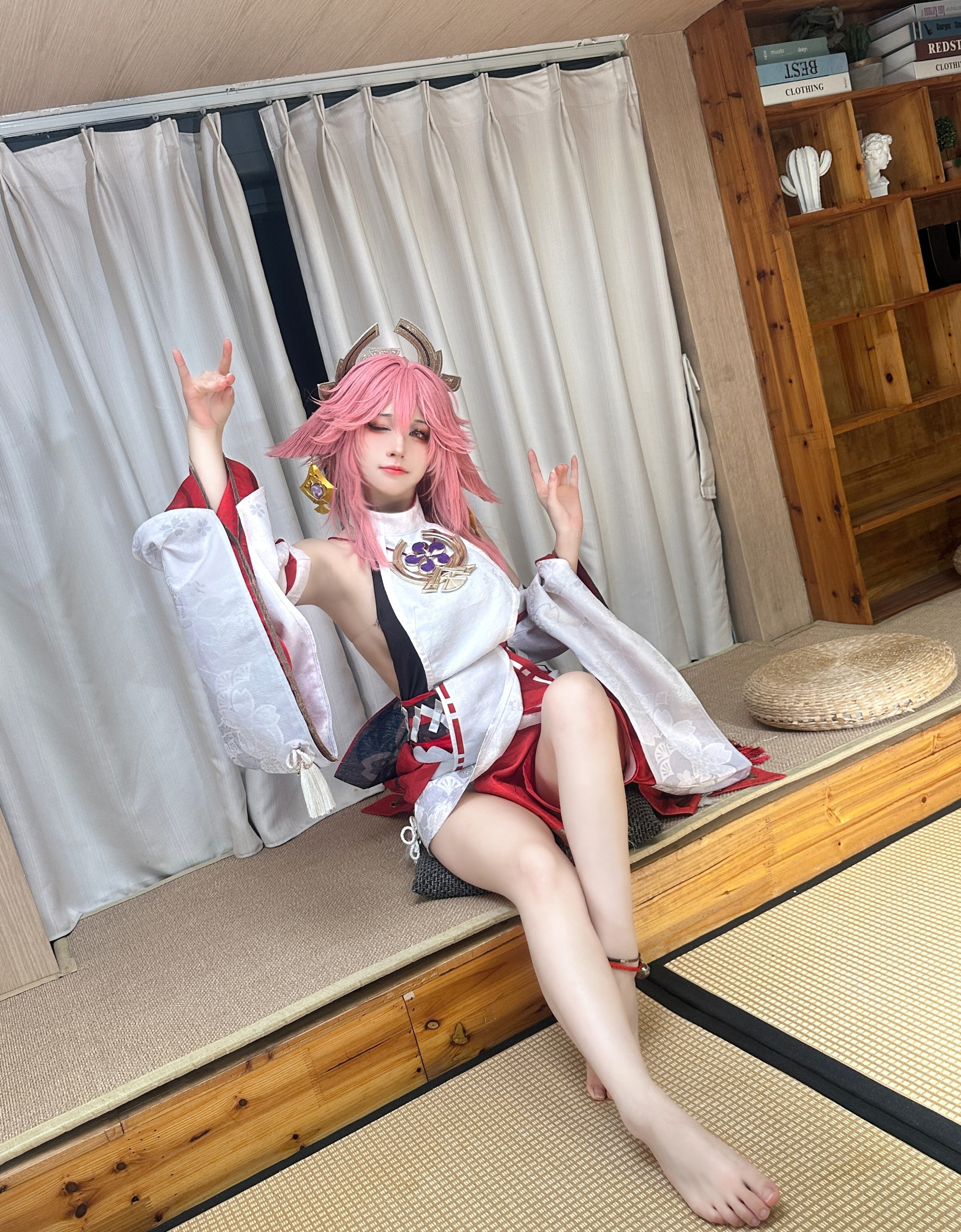《原神》八重神子cosplay-cos扮之狐狸