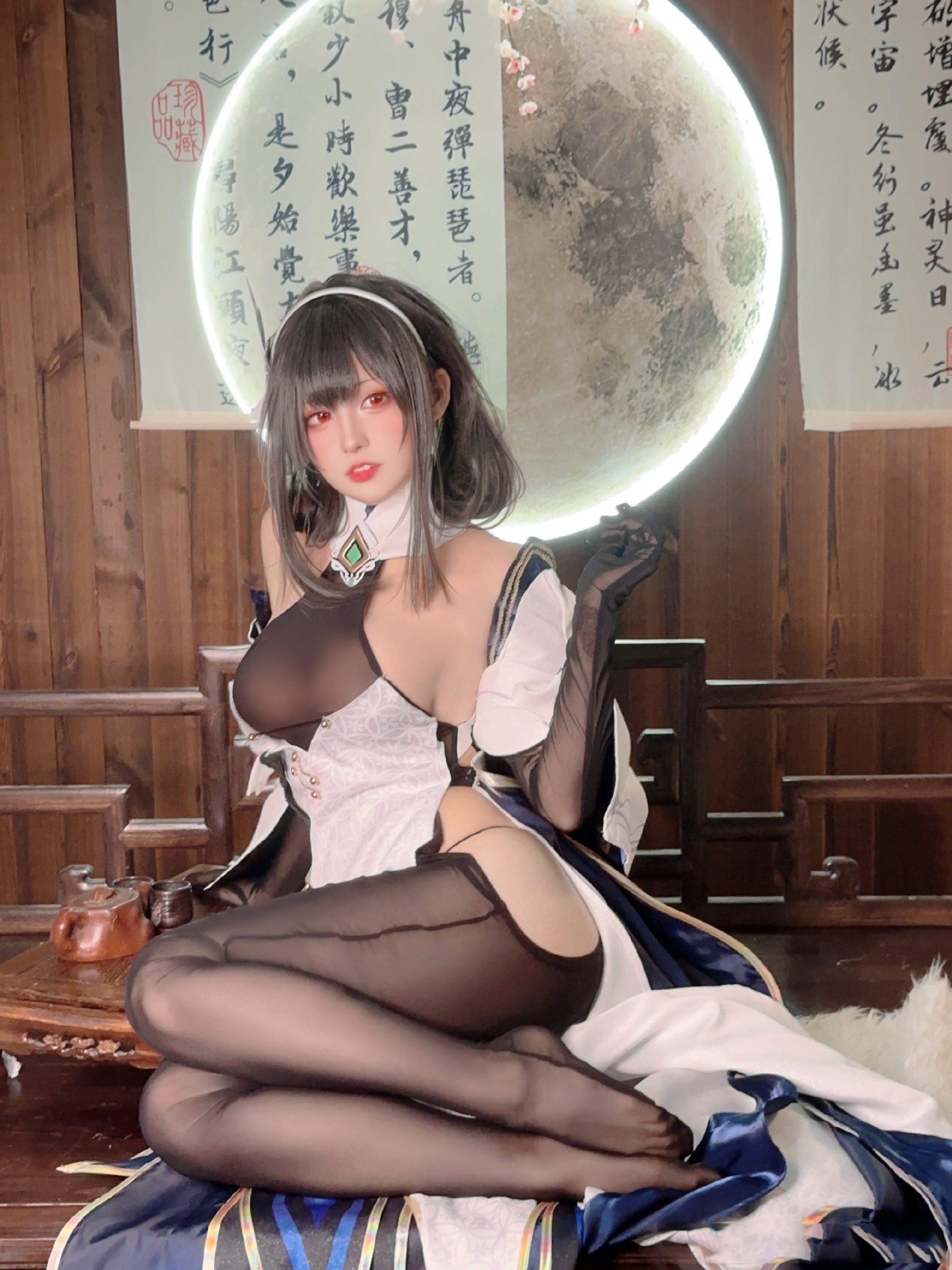 《碧蓝航线》镇海cosplay-cos扮之狐狸-二次元游戏知识平台