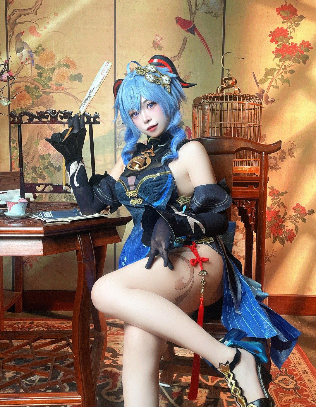 《原神》甘雨cosplay-cos扮之狐狸-二次元游戏知识平台