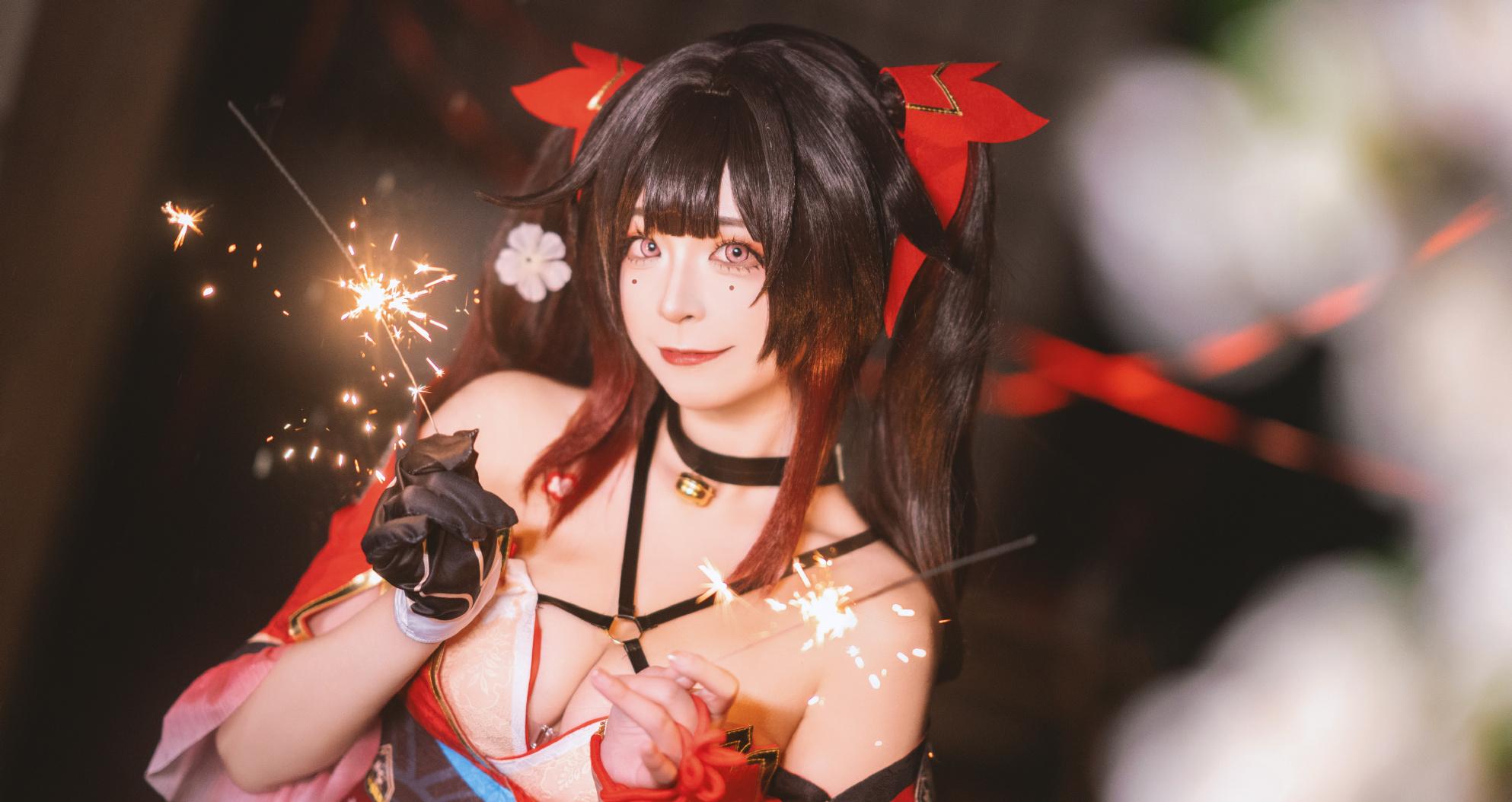 《崩坏：星穹铁道》花火cosplay-cos扮之狐狸
