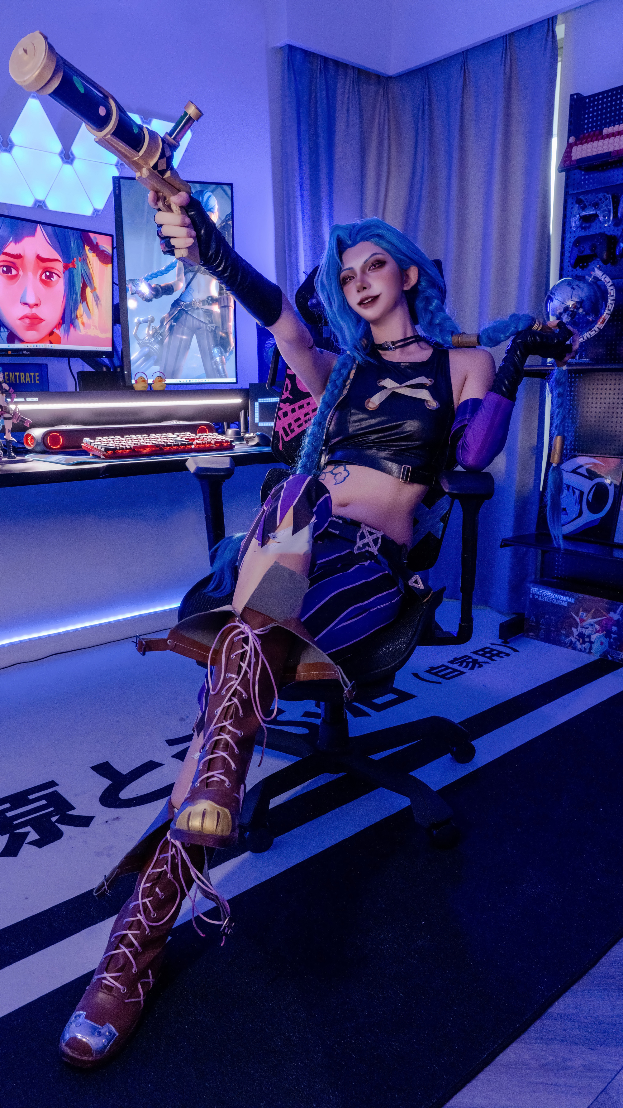 《双城之战》金克丝cosplay-cos扮之狐狸-二次元游戏知识平台