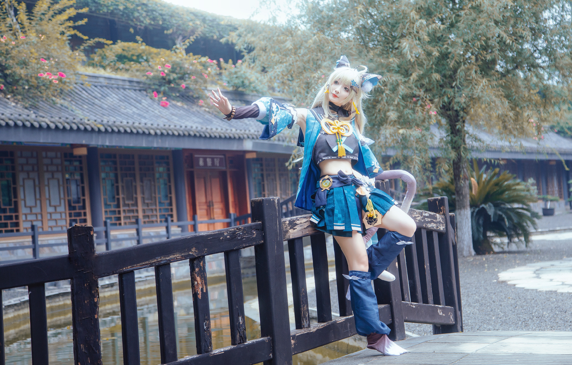 《原神》绮良良cosplay-cos扮之狐狸