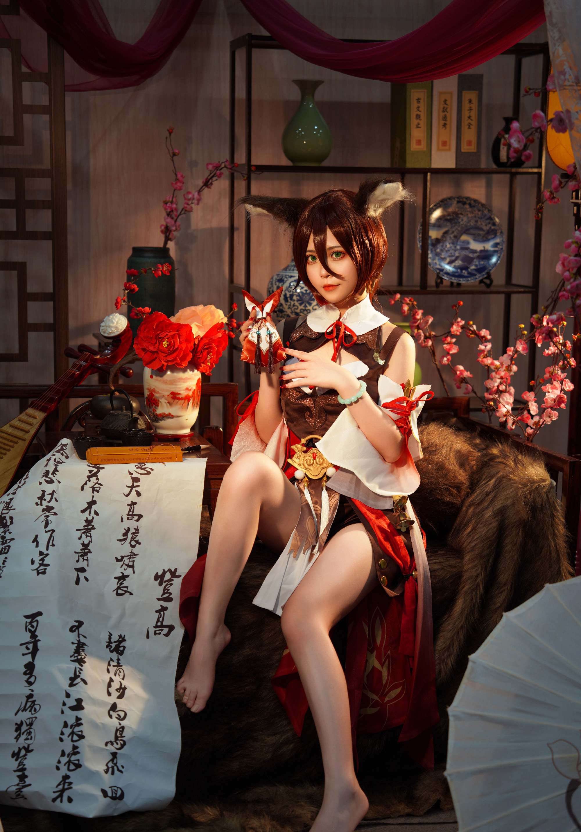 《崩坏：星穹铁道》停云cosplay-cos扮之狐狸