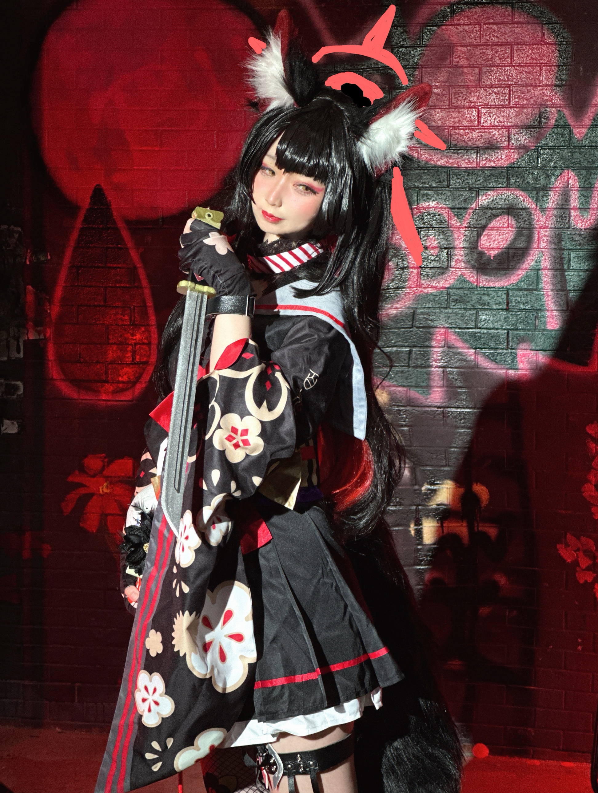 《蔚蓝档案》狐坂若藻cosplay-cos扮之狐狸-二次元游戏知识平台