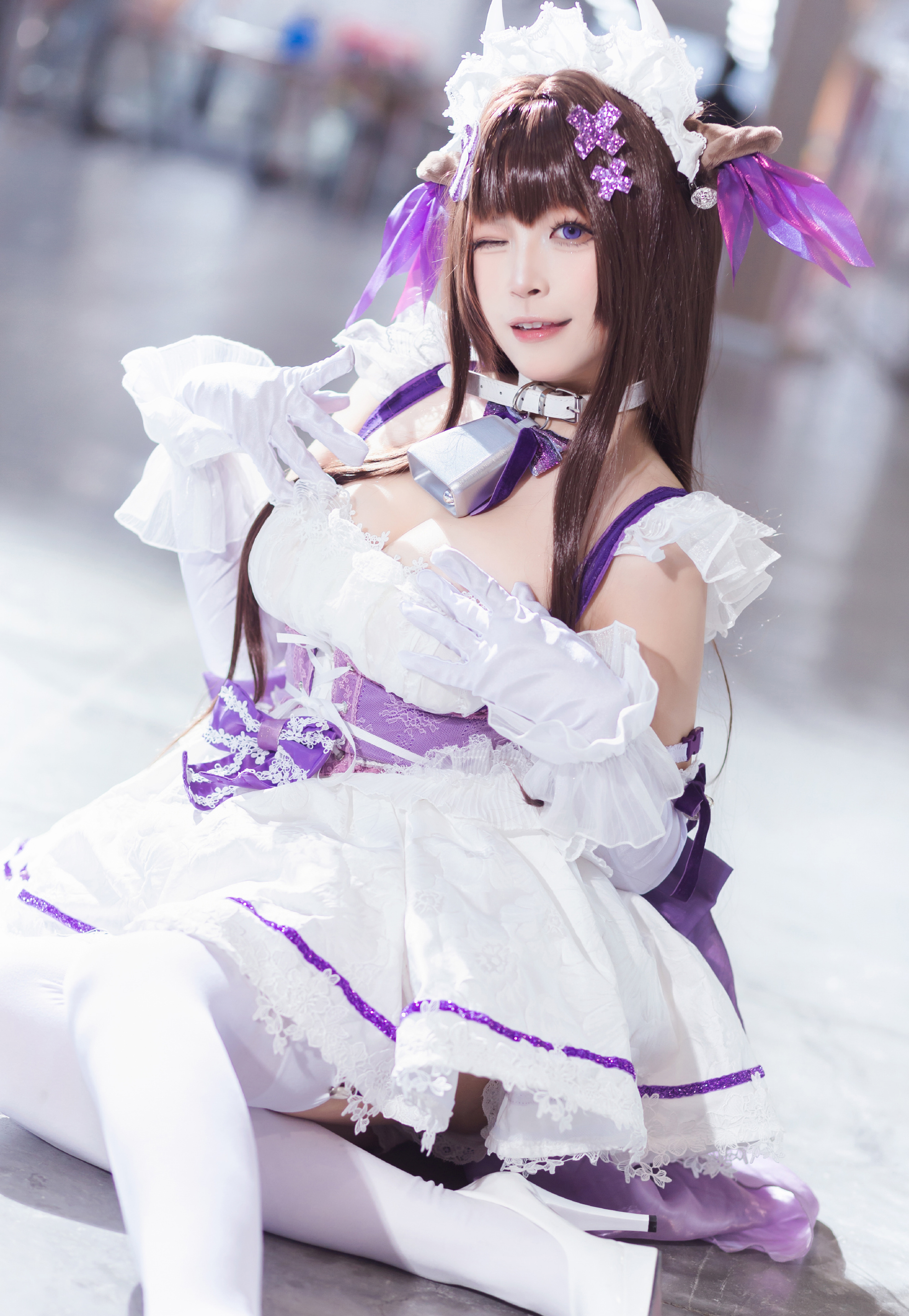 《碧蓝航线》指挥官女仆cosplay-cos扮之狐狸-二次元游戏知识平台