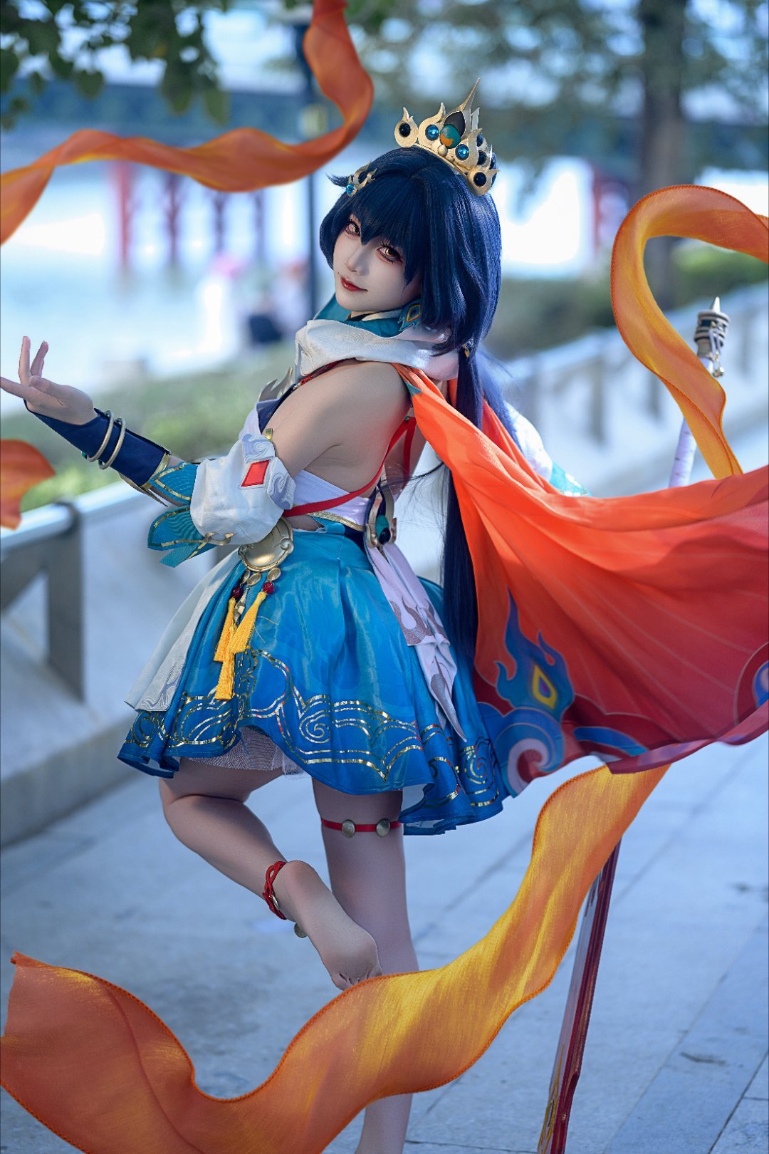 《崩坏：星穹铁道》云璃cosplay-cos扮之狐狸
