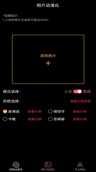视频图片动漫化下载