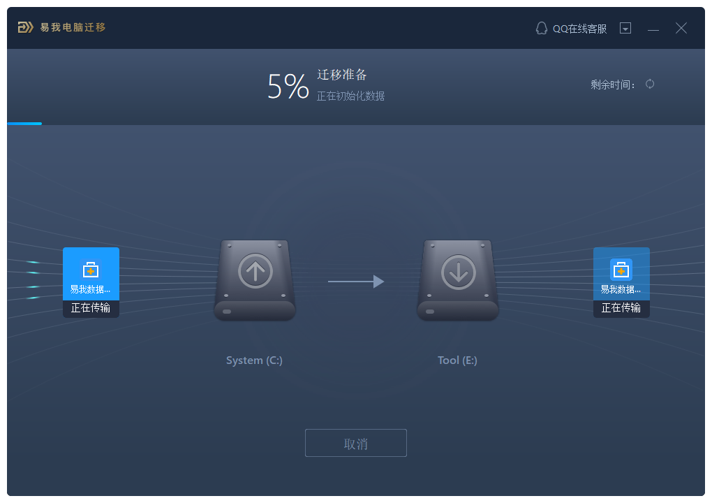 易我电脑迁移