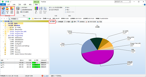 treesize(磁盘空间分析管理工具)