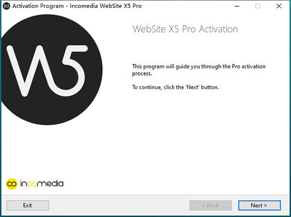 Incomedia WebSite X5 Pro(可视化网页设计软件)