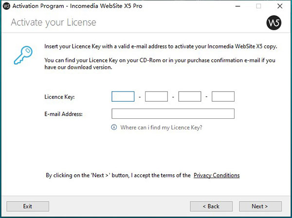 Incomedia WebSite X5 Pro(可视化网页设计软件)