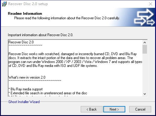 Recover Disc