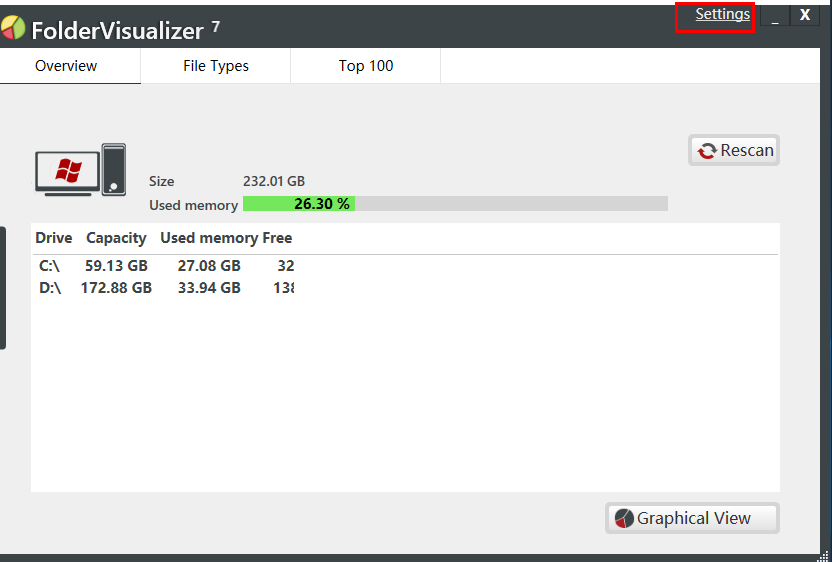 FolderVisualizer(硬盘空间分析工具)