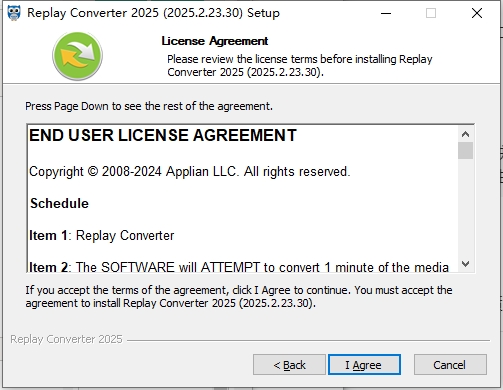 replay converter(音频转换器)