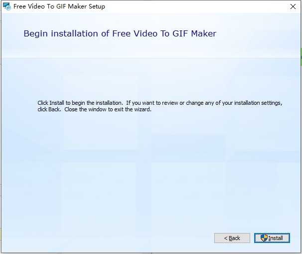 Free Video to Gif Maker(视频转GIF动画软件) 