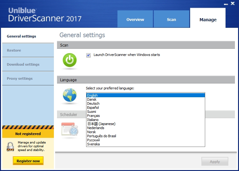 Driverscanner(驱动管理)