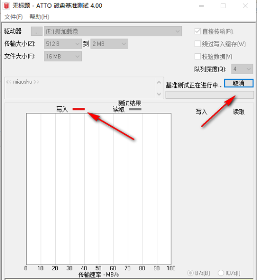 ATTO磁盘基准测试