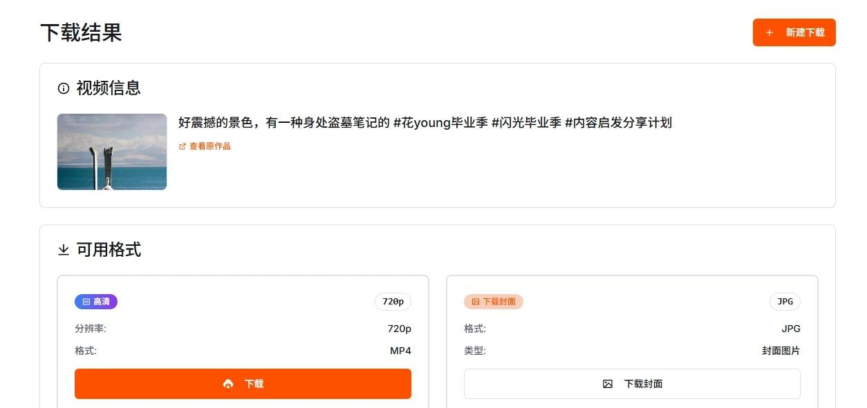 快手视频下载工具