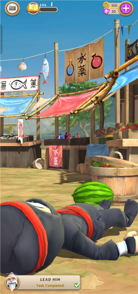 笨拙的忍者(Clumsy Ninja)
