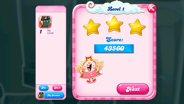 糖果粉碎传奇（Candy Crush Saga）
