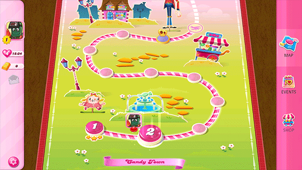 糖果粉碎传奇（Candy Crush Saga）