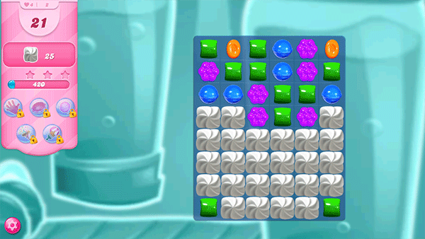 糖果粉碎传奇（Candy Crush Saga）