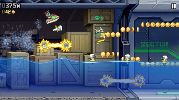 疯狂喷气机(Jetpack Joyride)