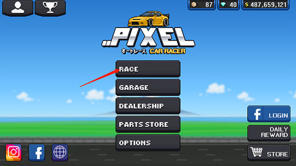像素赛车手(Pixel Car Racer)