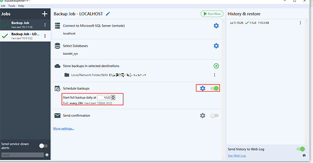 SQLBackupAndFTP