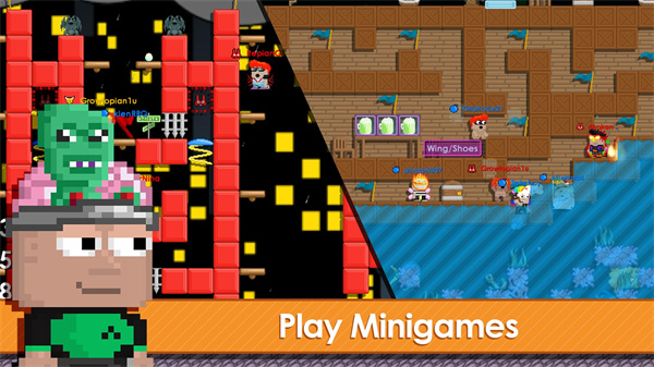 建造乌托邦(Growtopia)