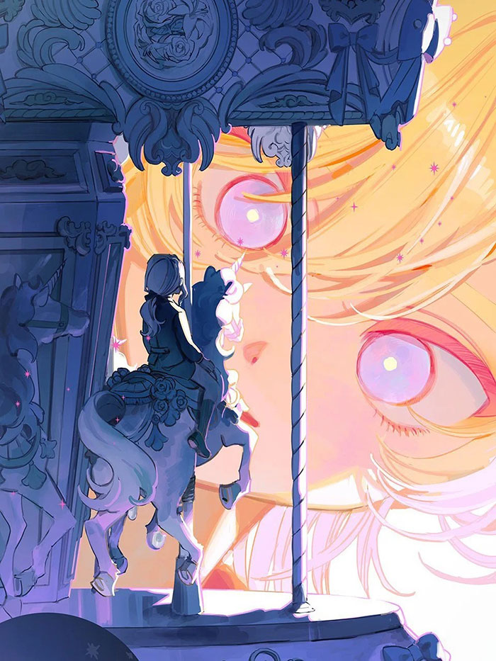 画师seori作品欣赏-cos扮之狐狸-二次元游戏知识平台