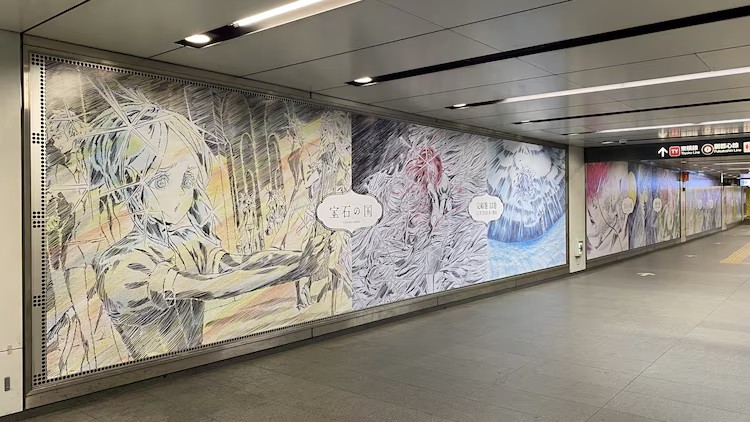《宝石之国》大型广告在东京涩谷站和大阪梅田站展出-cos扮之狐狸-二次元游戏知识平台