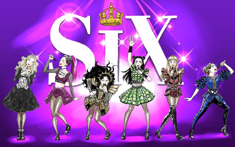 《塞西尔的女王》与音乐剧《SIX》合作，由小崎亚衣绘制插画-cos扮之狐狸-二次元游戏知识平台