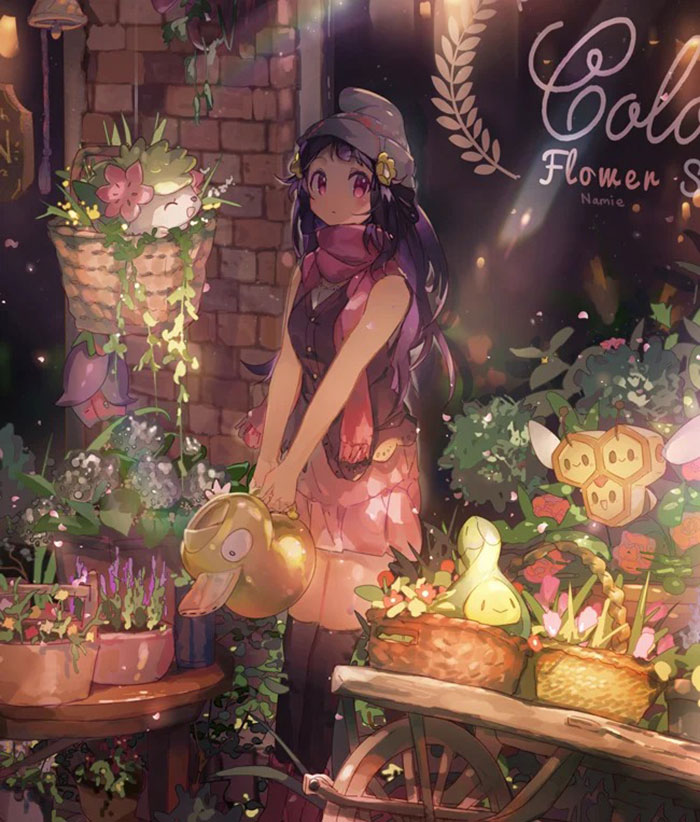插画师Namie作品欣赏-cos扮之狐狸-二次元游戏知识平台