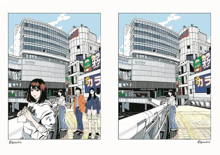 江口寿史为千叶县柏市绘制纪念插画并举办展览-cos扮之狐狸-二次元游戏知识平台