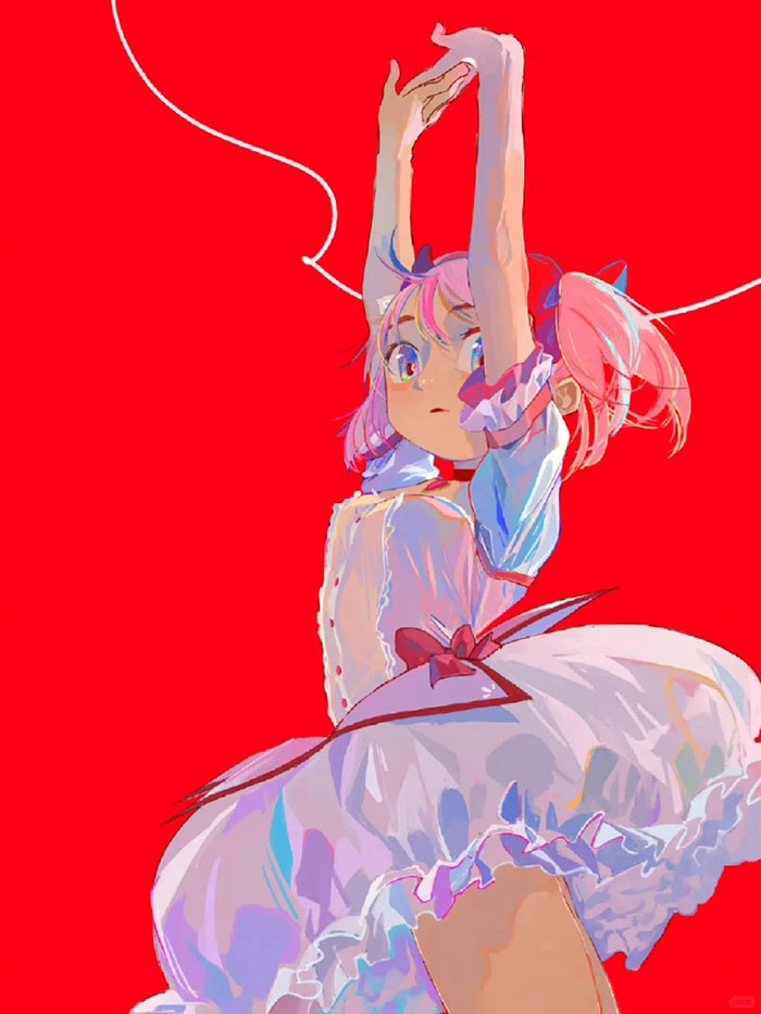 魔法少女小圆同人图——みひふ-cos扮之狐狸-二次元游戏知识平台