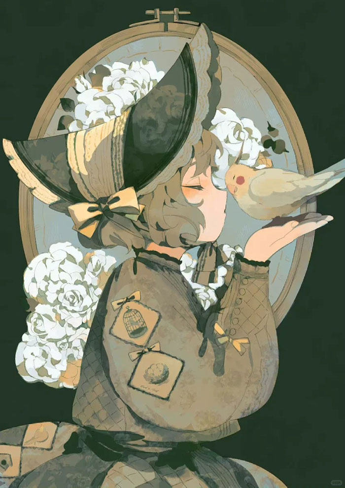 插画师ひがし作品欣赏-cos扮之狐狸-二次元游戏知识平台