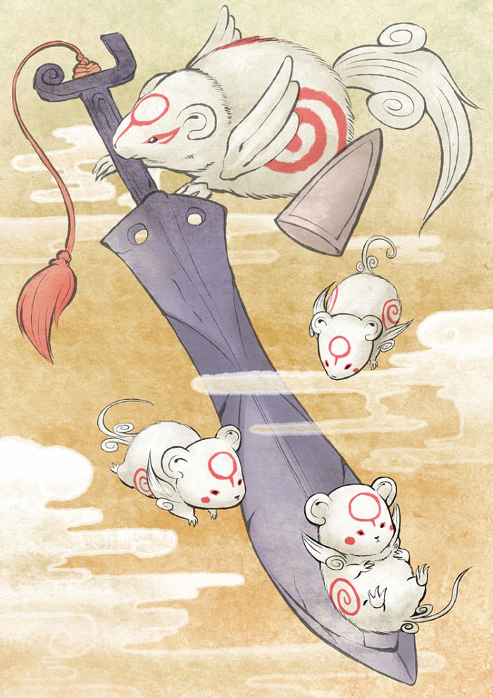 《大神传小小太阳》美术概念设计欣赏​​-cos扮之狐狸-二次元游戏知识平台