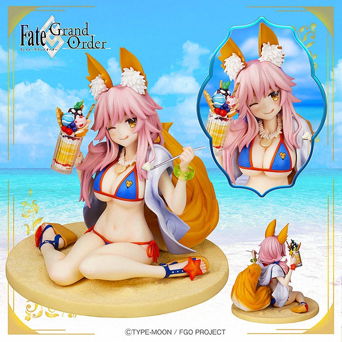 FLARE推出《Fate/GrandOrder》Lancer/玉藻前手办-cos扮之狐狸
