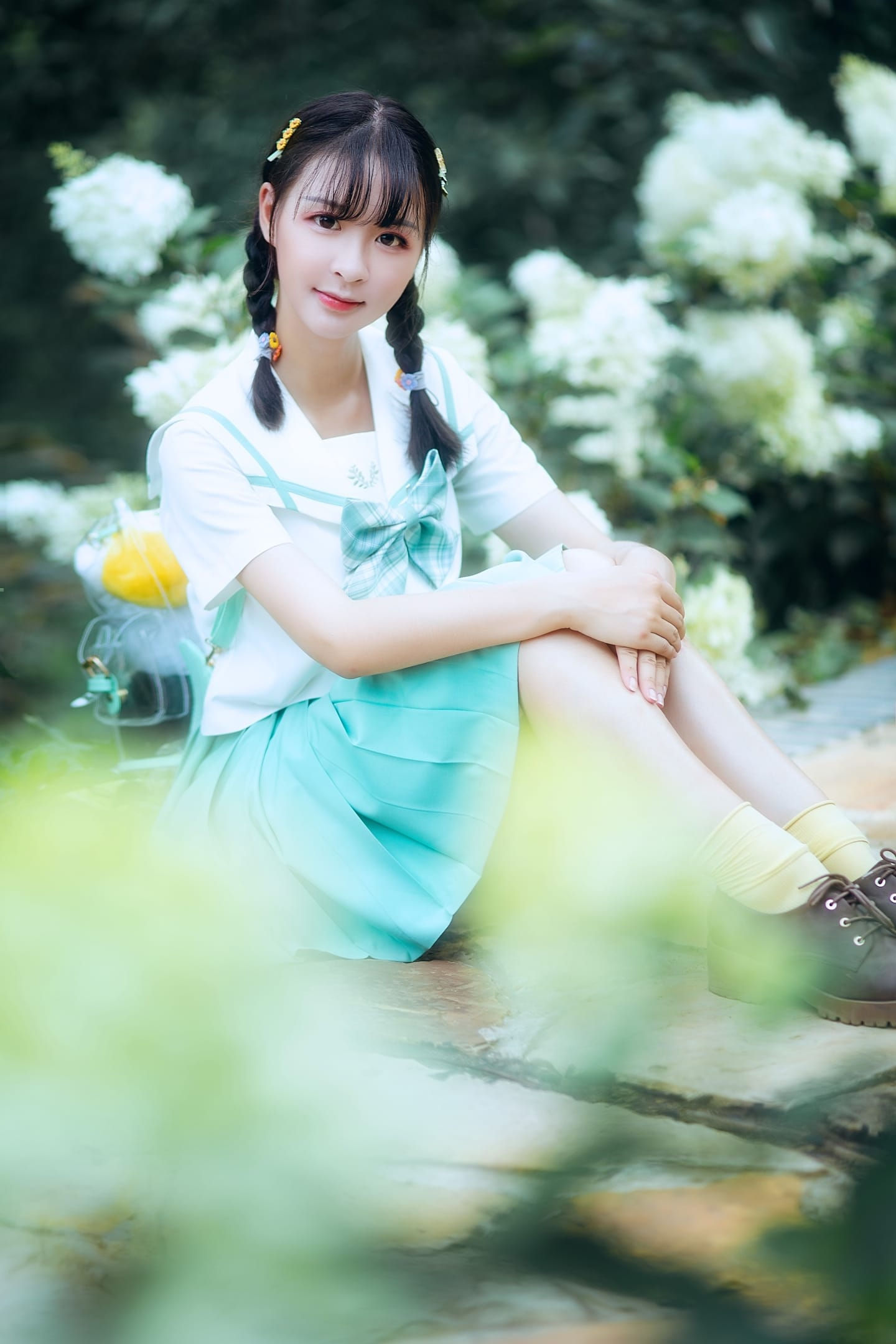 叮咚～今天是JK少女-cos扮之狐狸-二次元游戏知识平台