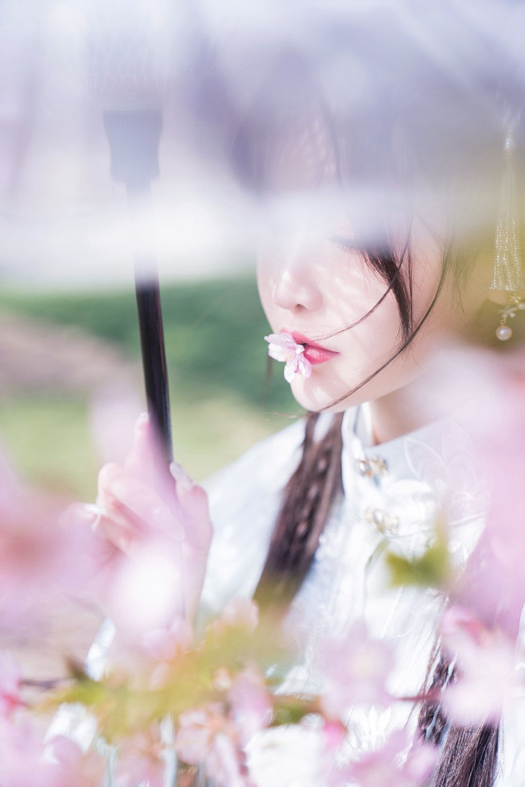 古风私影，樱花最美的时刻-cos扮之狐狸-二次元游戏知识平台
