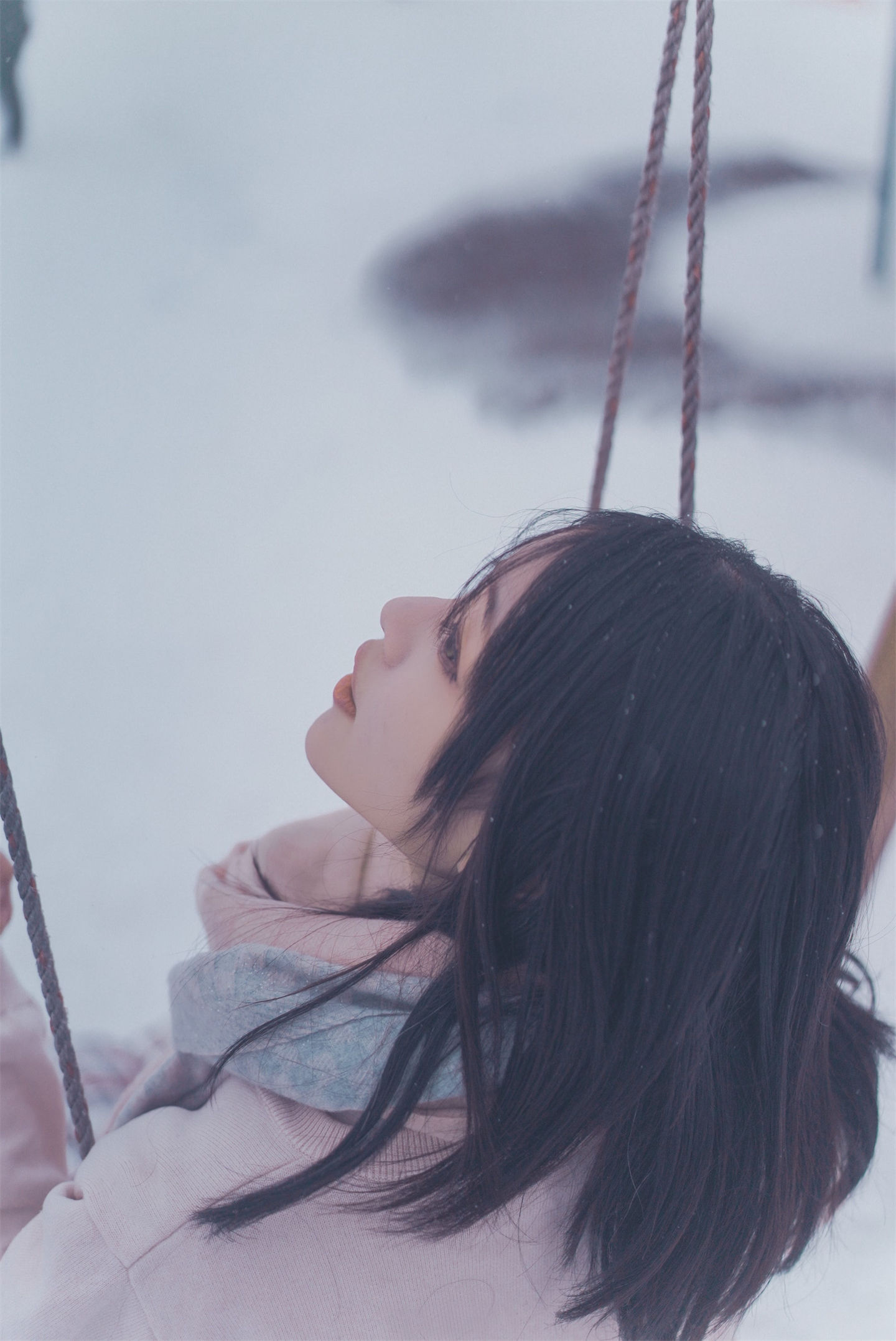 雪天のjk-cos扮之狐狸